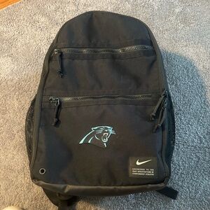 Carolina Panthers Nike Air training camp backpack.